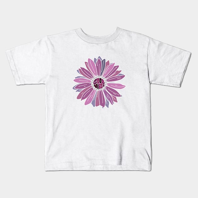 Good vibes Kids T-Shirt by Botanic home and garden 